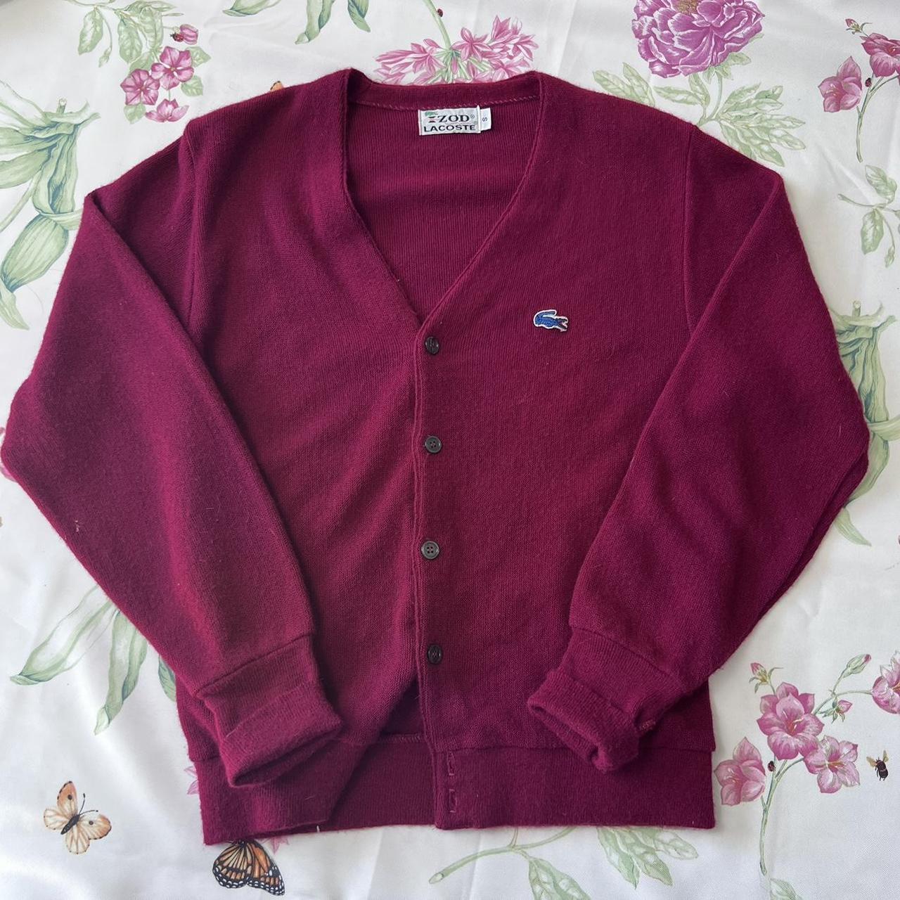 Lacoste x Izod early 90s cardigan Vintage Izod... - Depop