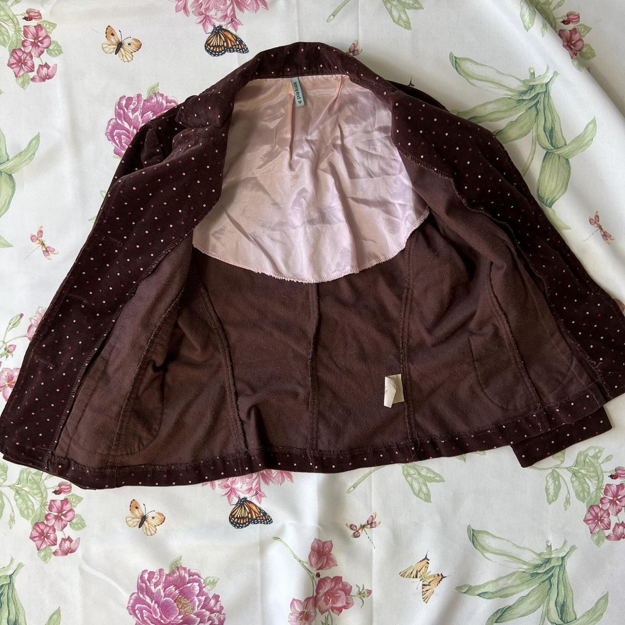 B.Tempt'd Women's Burgundy and Pink Jacket (2)