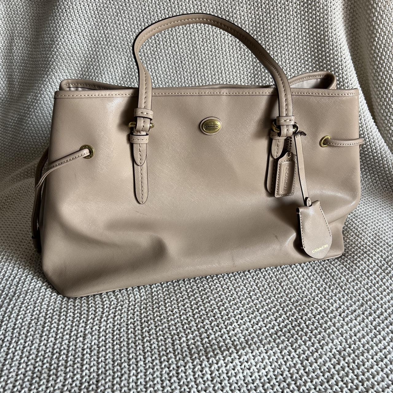 Authentic COACH bag brown signature Shoulder crossbody bag Free Wristlet |  eBay