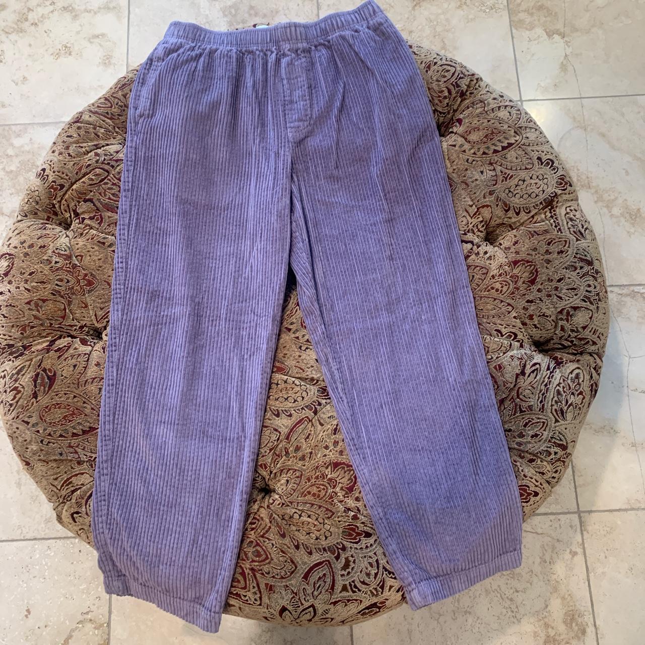 Urban Outfitters Men's Purple Trousers | Depop