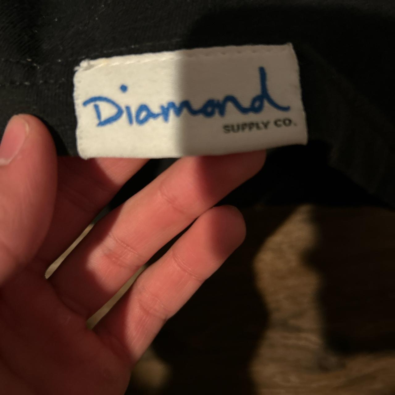 Diamond Supply Co. Men's Black and Khaki T-shirt (3)