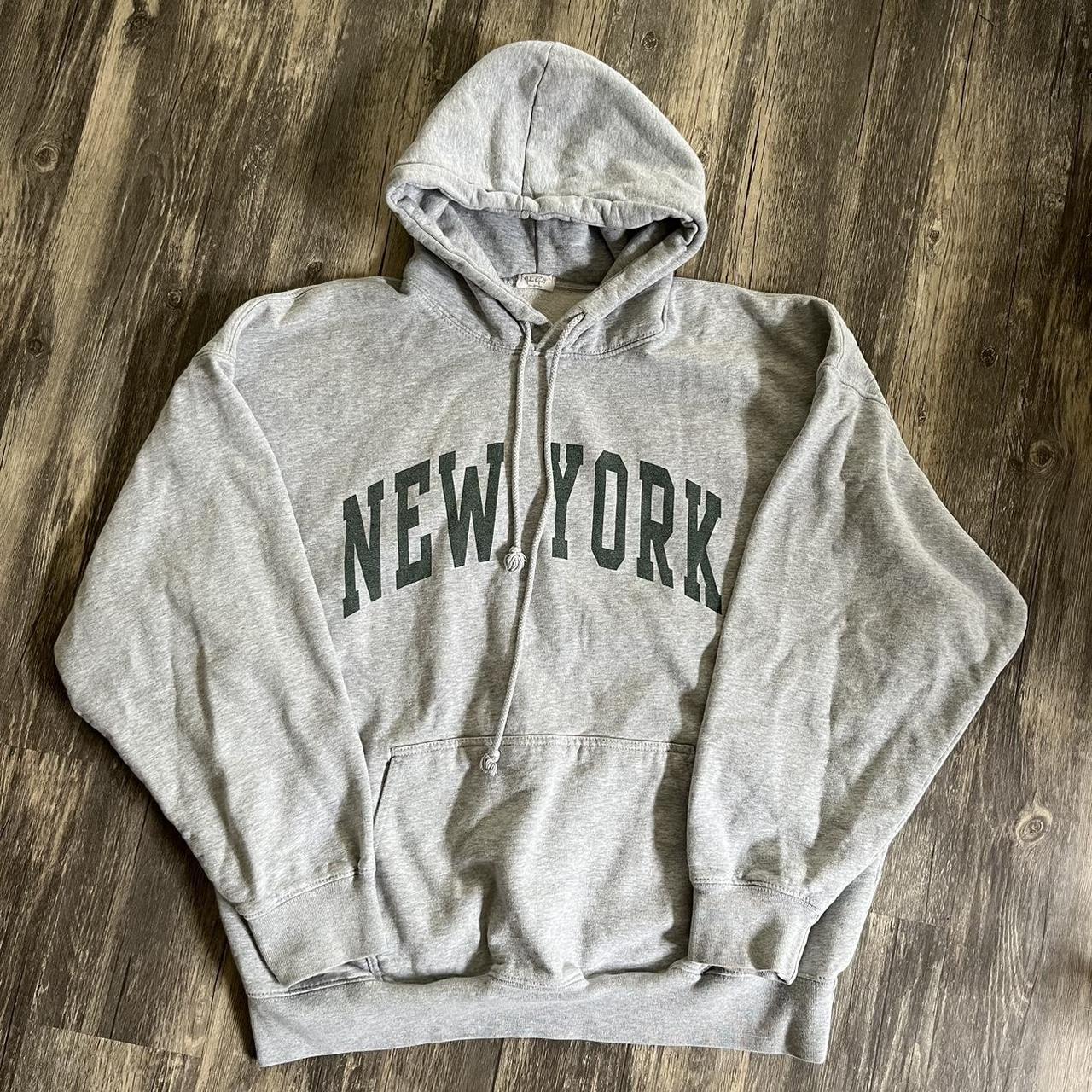 Brandy Melville New York Hoodie NWT Fits - Depop