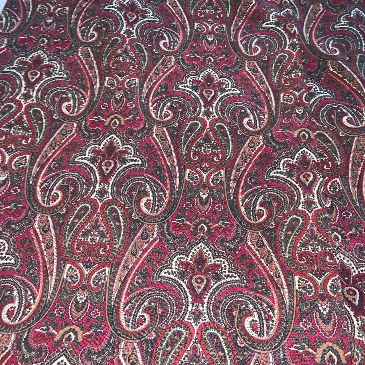 Notations Women's Red and Brown Skirt (2)
