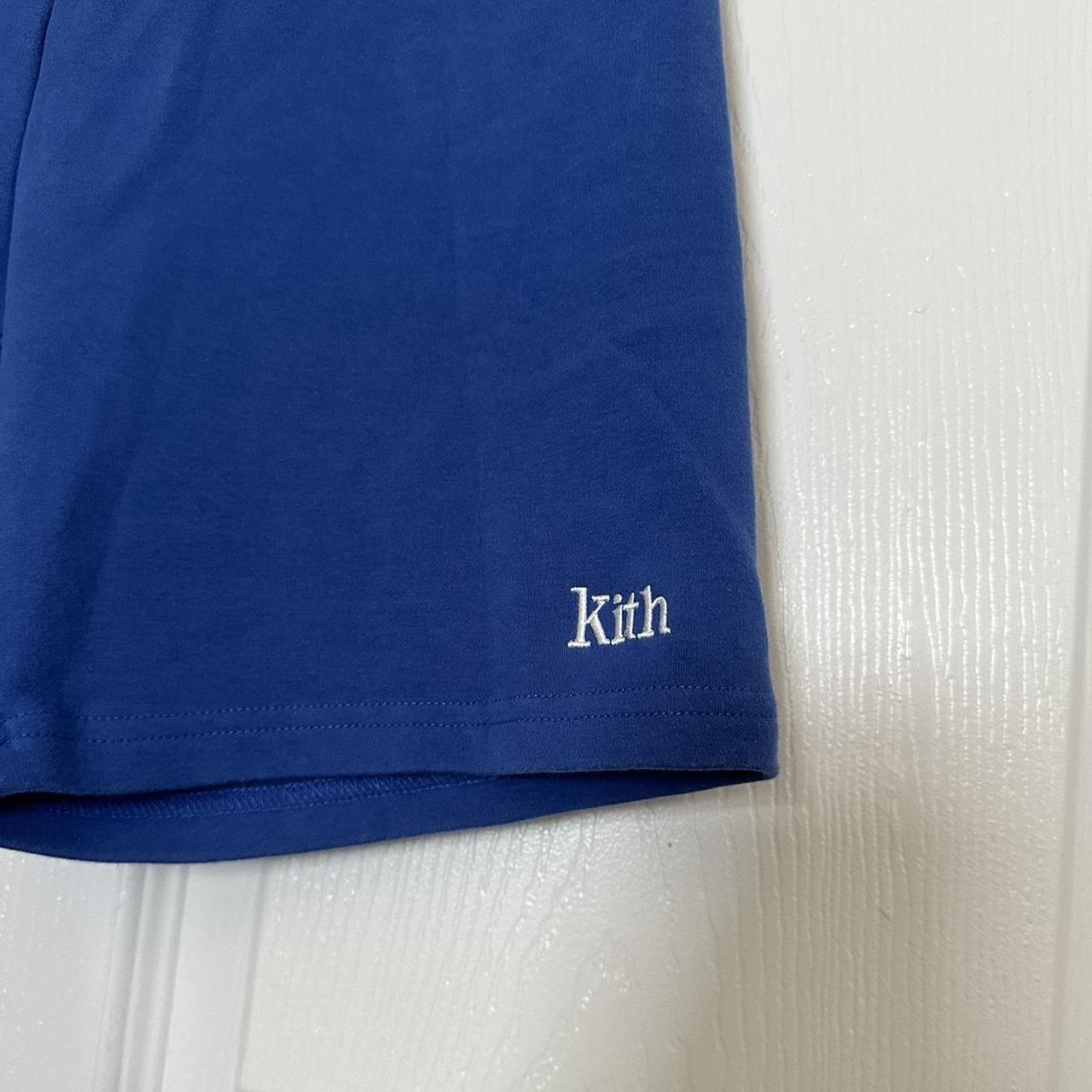 KITH NEW YORK BLUE BIKER SHORTS size M MAKE... - Depop