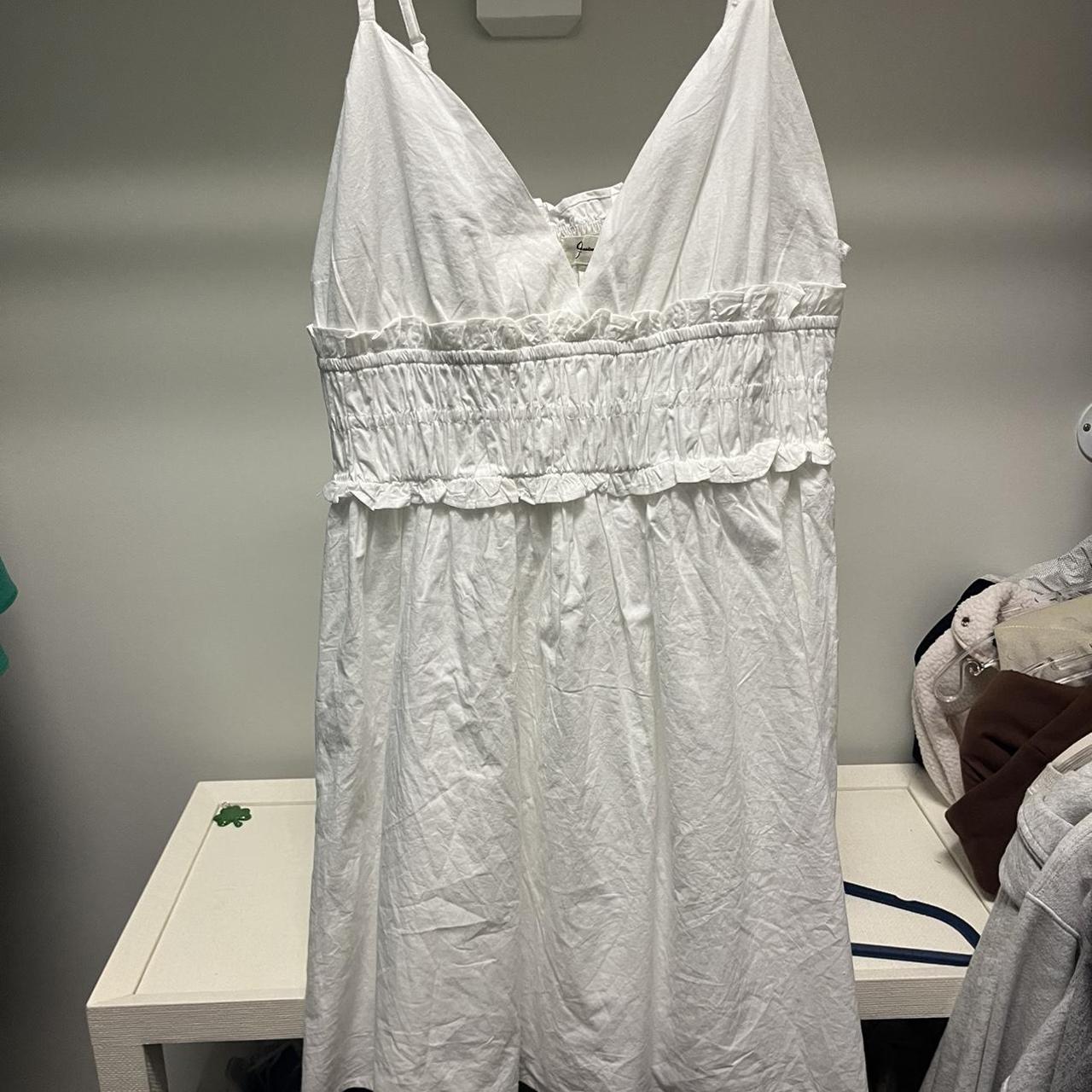 Super fun white dress!💋💋 Perfect for summer and as a... Depop