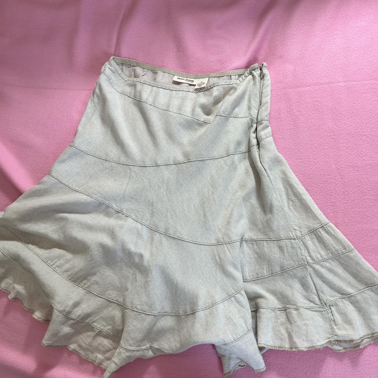 DKNY Women's Tan Skirt (3)