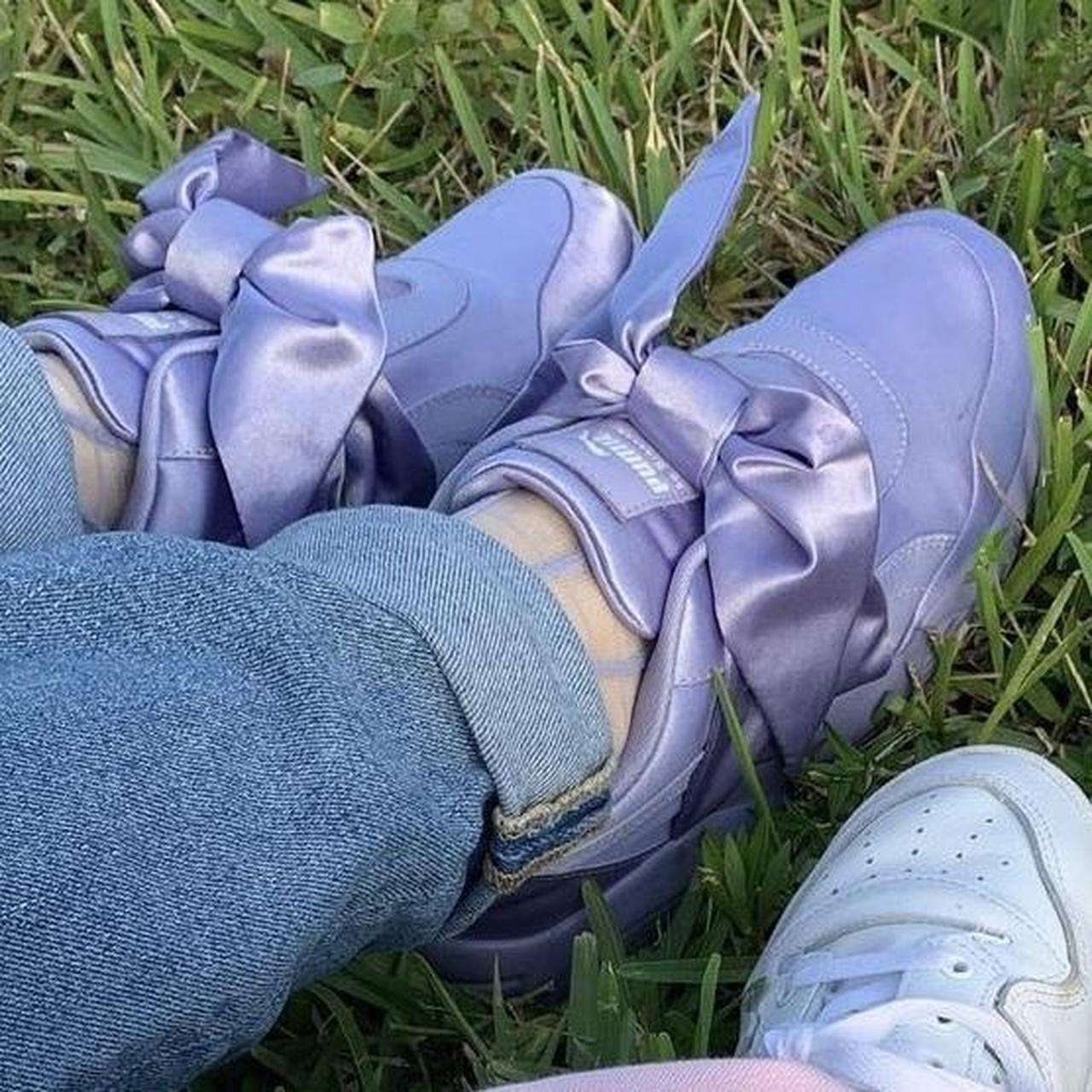 Puma removable Bow Rihanna Fenty Lavender