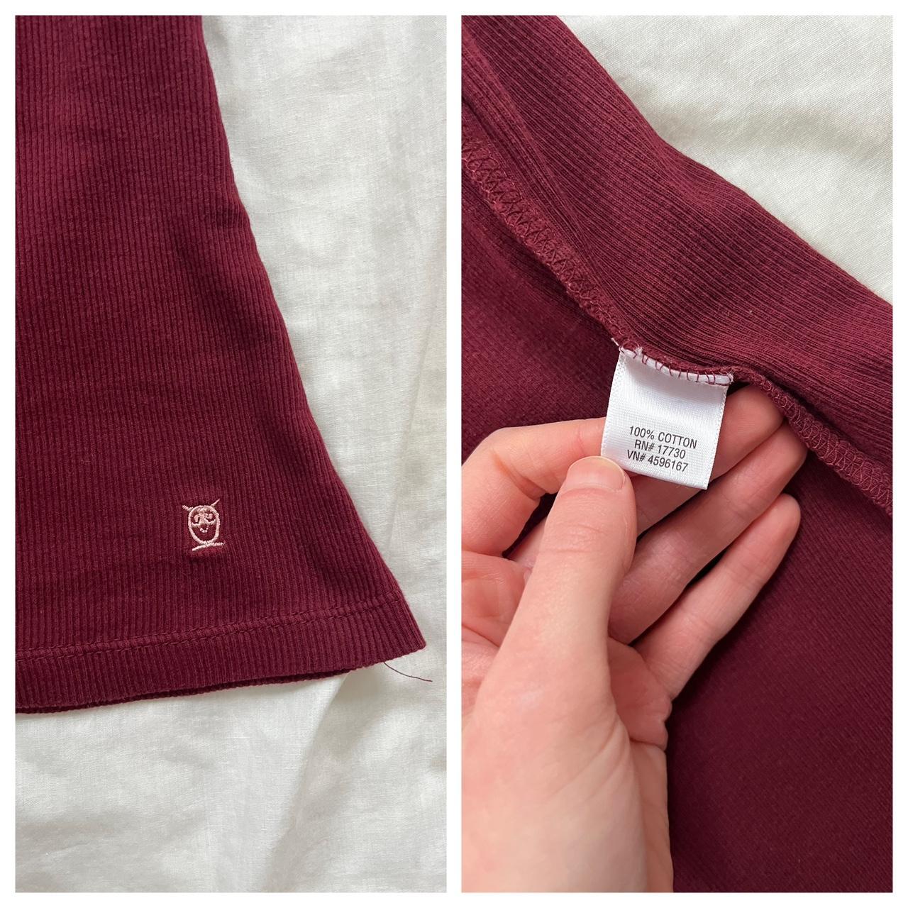 Mossimo Women's Tank top - Burgundy/Red - M – y2k… - image 4