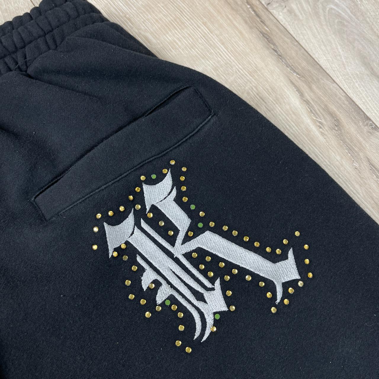 Karl Kani Vintage Black Track Pants pants are | Depop