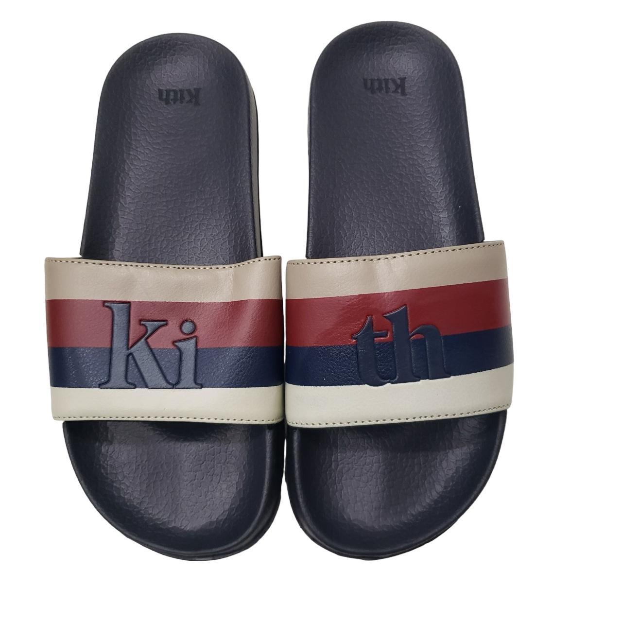 Mens kith slippers hot sale