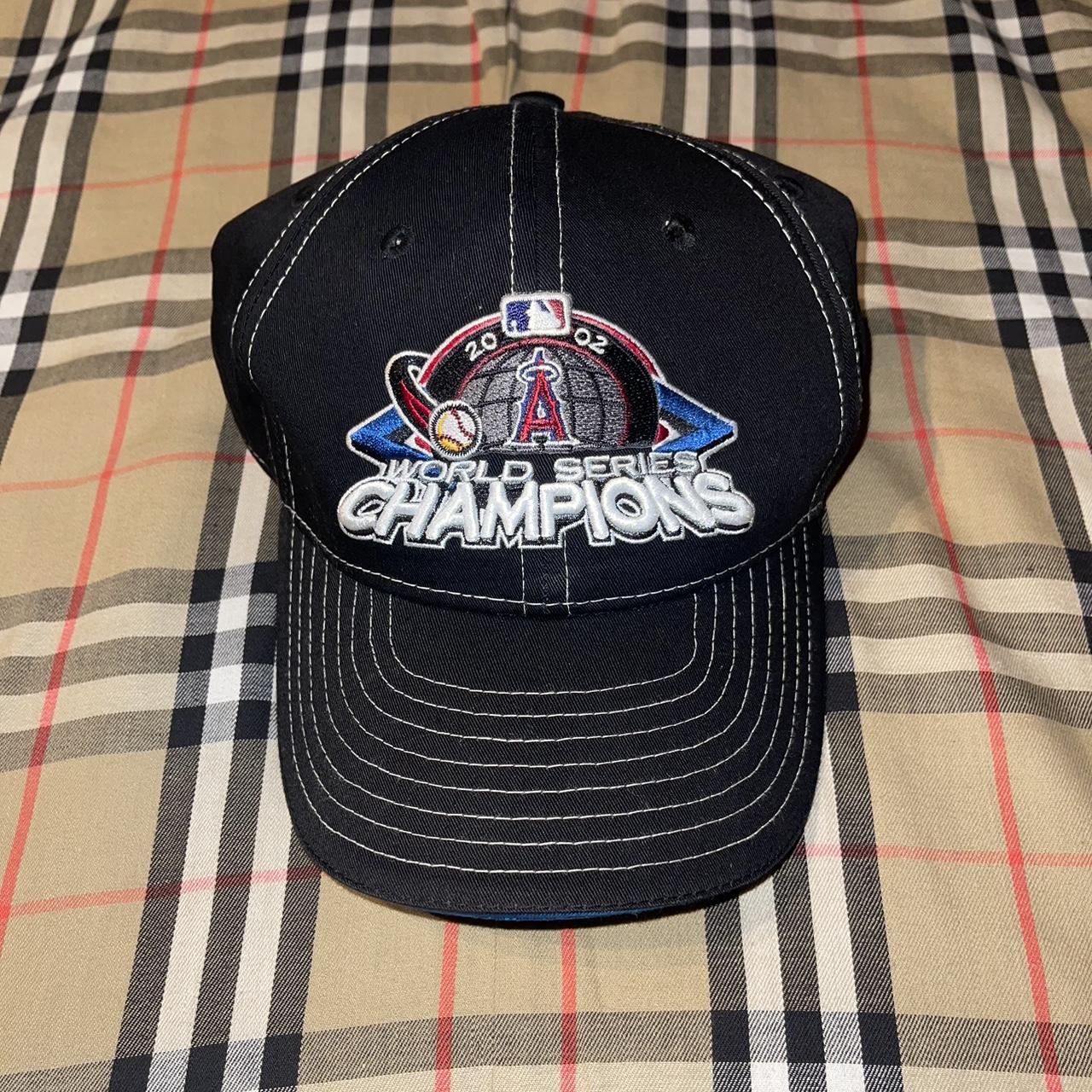 Vintage 2002 Anaheim Angels World Series Champions - Depop