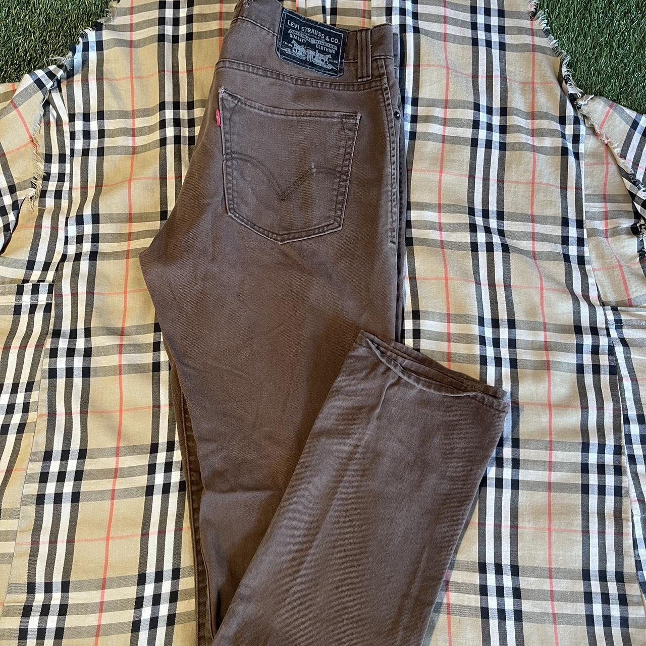 Levi’s 510 super skinny fit chocolate brown jeans in... Depop