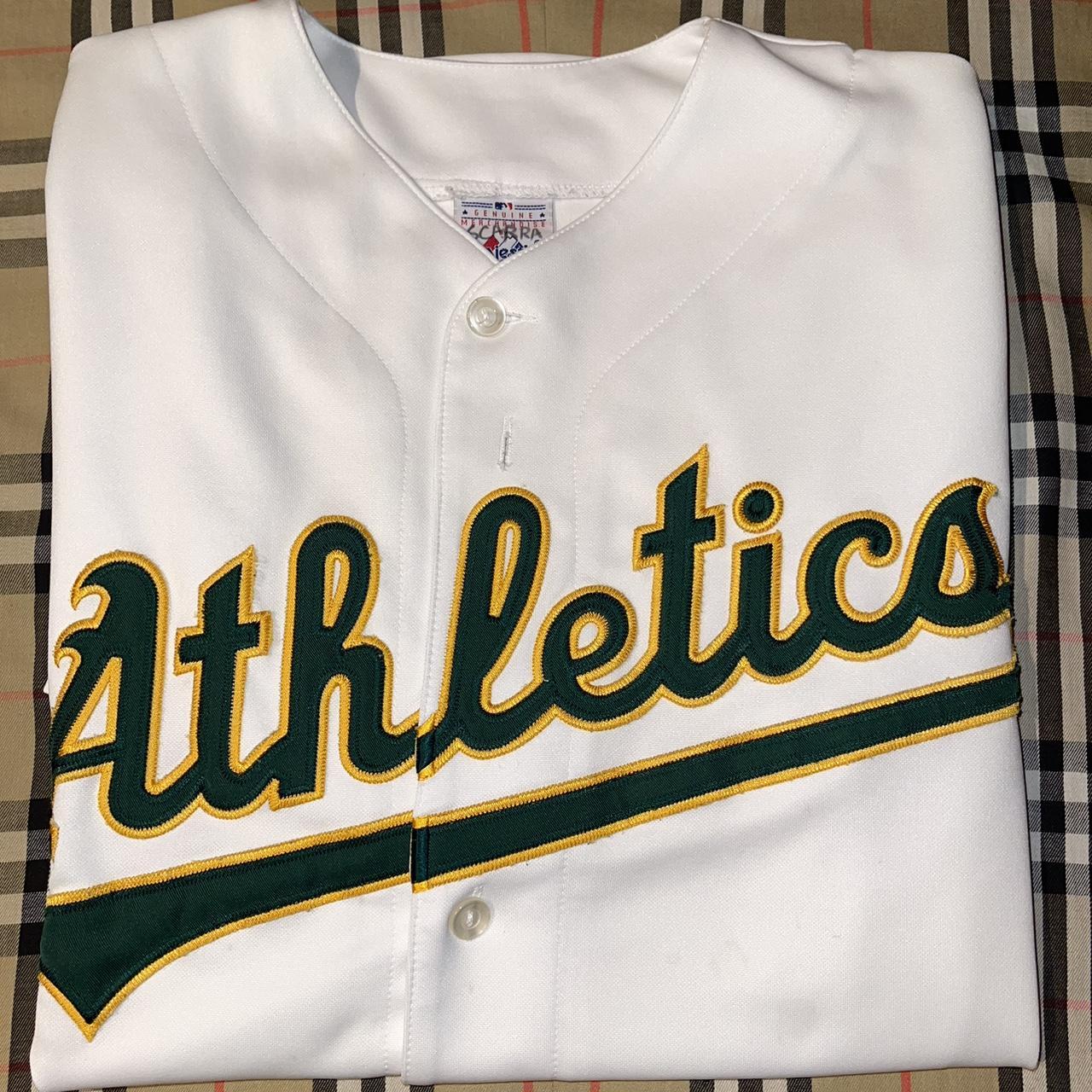 Vintage Majestic Made in USA Oakland A's Athletics - Depop