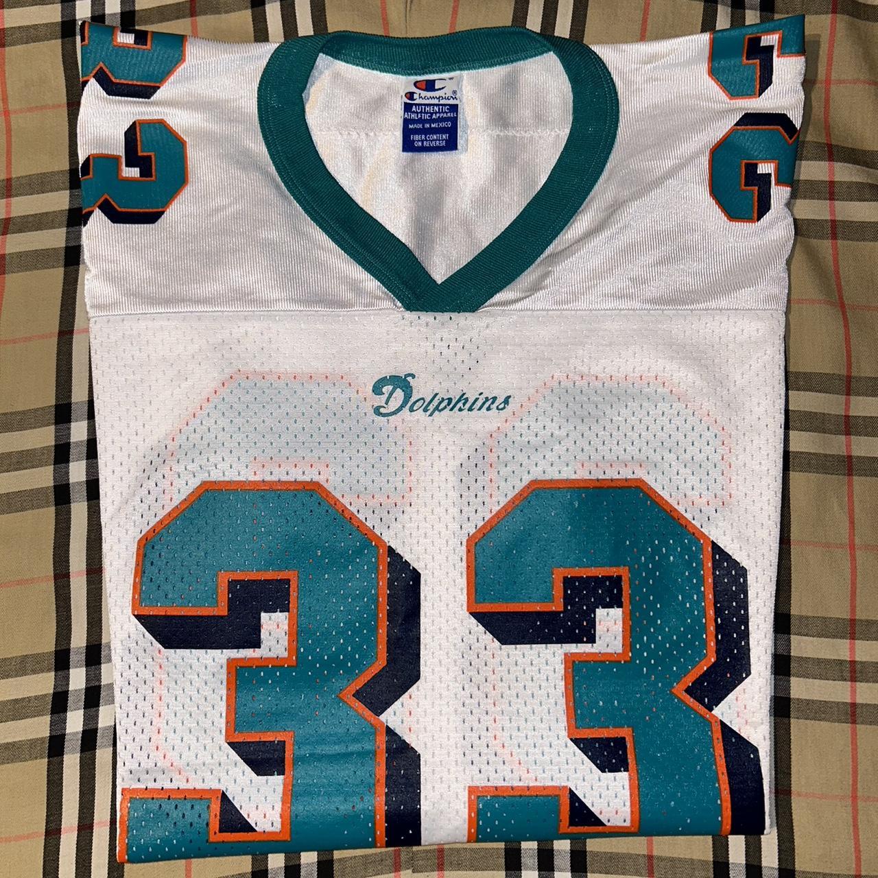 Vintage Miami Dolphins Karim Abdul-Jabbar Champion Football Jersey