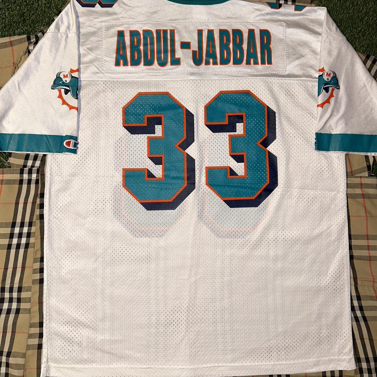 Vintage Miami Dolphins Karim Abdul-Jabbar Champion Football Jersey, Si –  Stuck In The 90s Sports