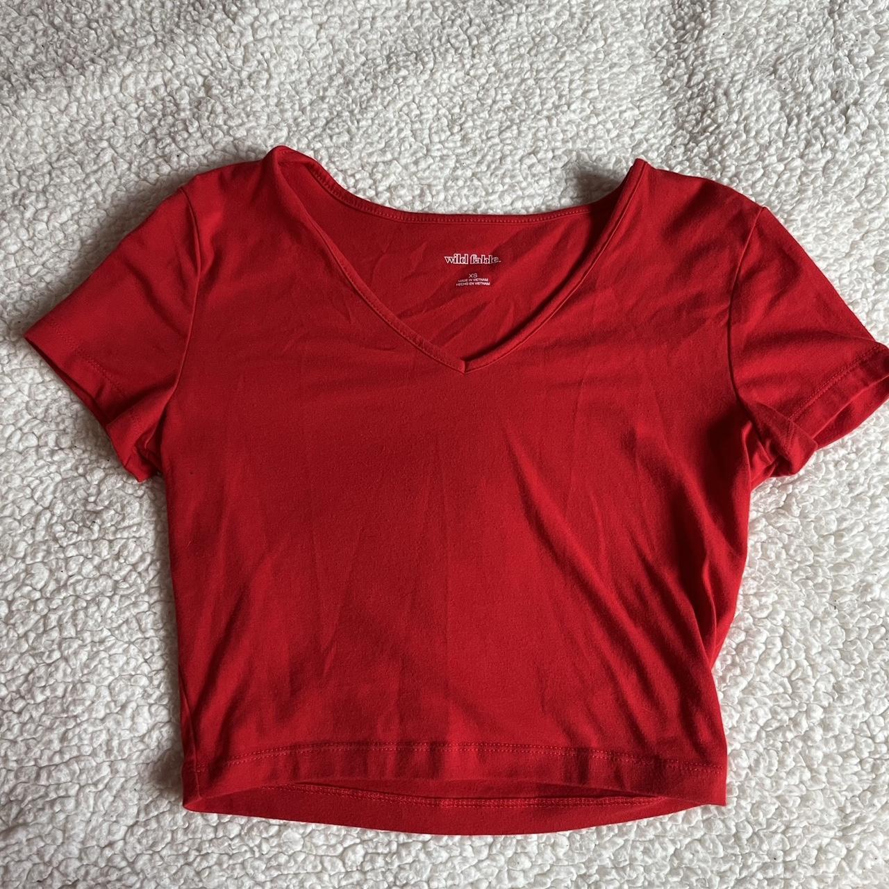 Wild Fable Red Crop Top Size Xs And In Great Depop 6051