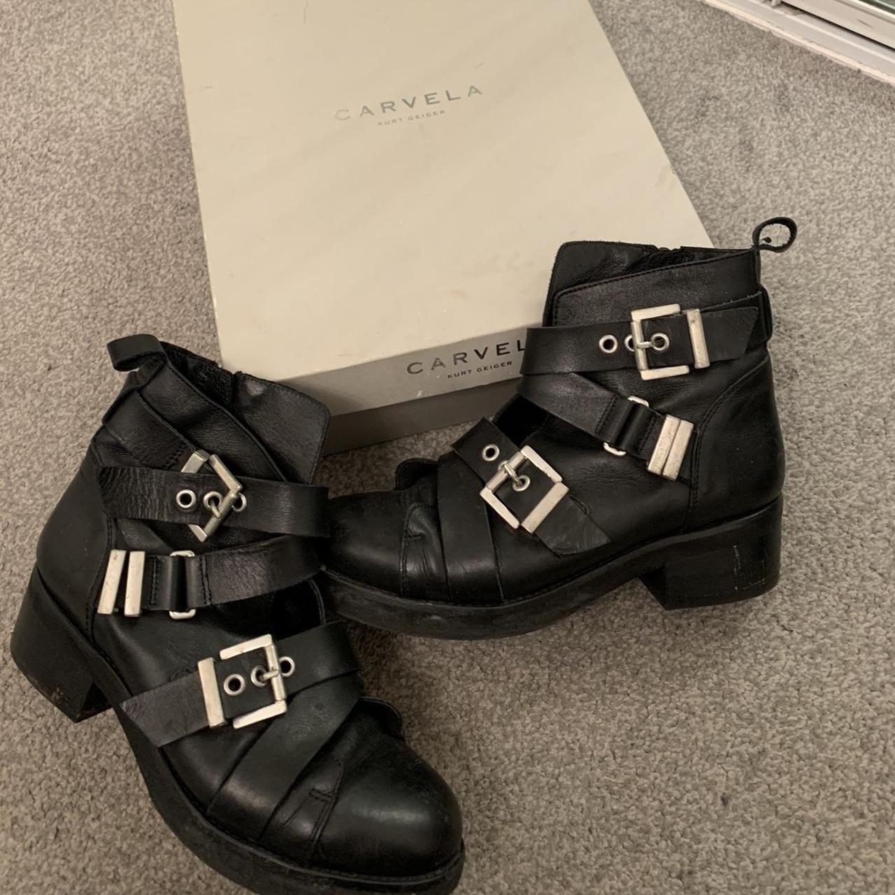 carvela tuxedo boots