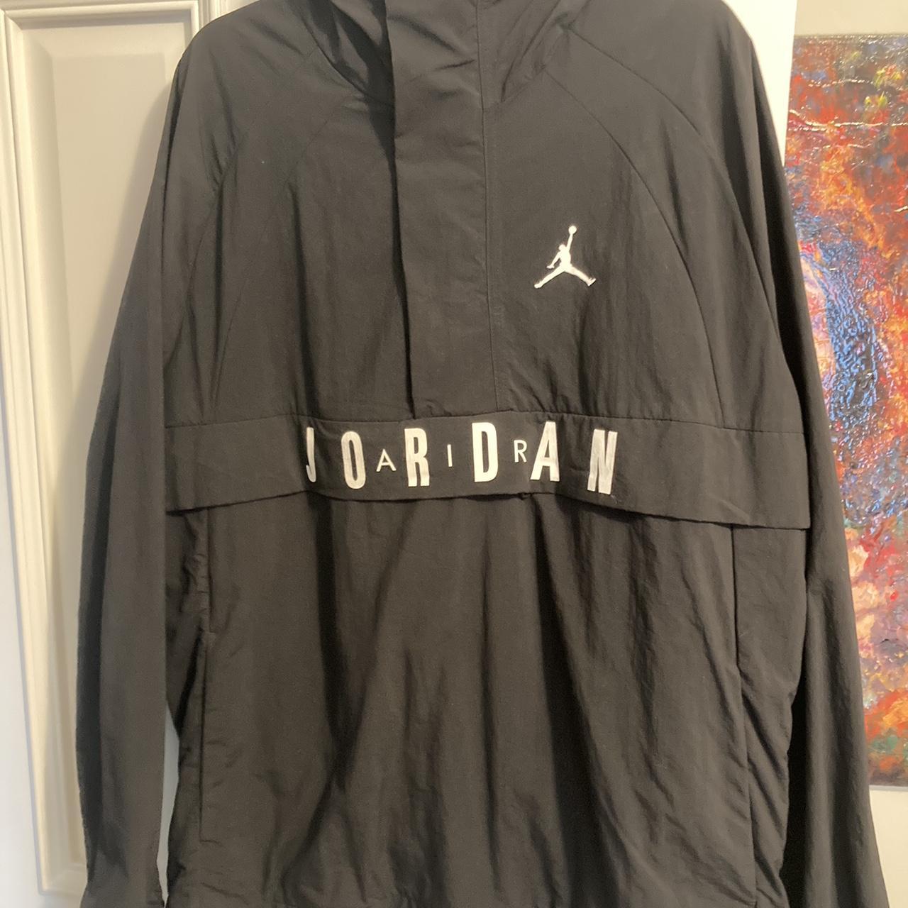 Nike Air Jordan Windbreaker Jacket Size M 7/10... - Depop