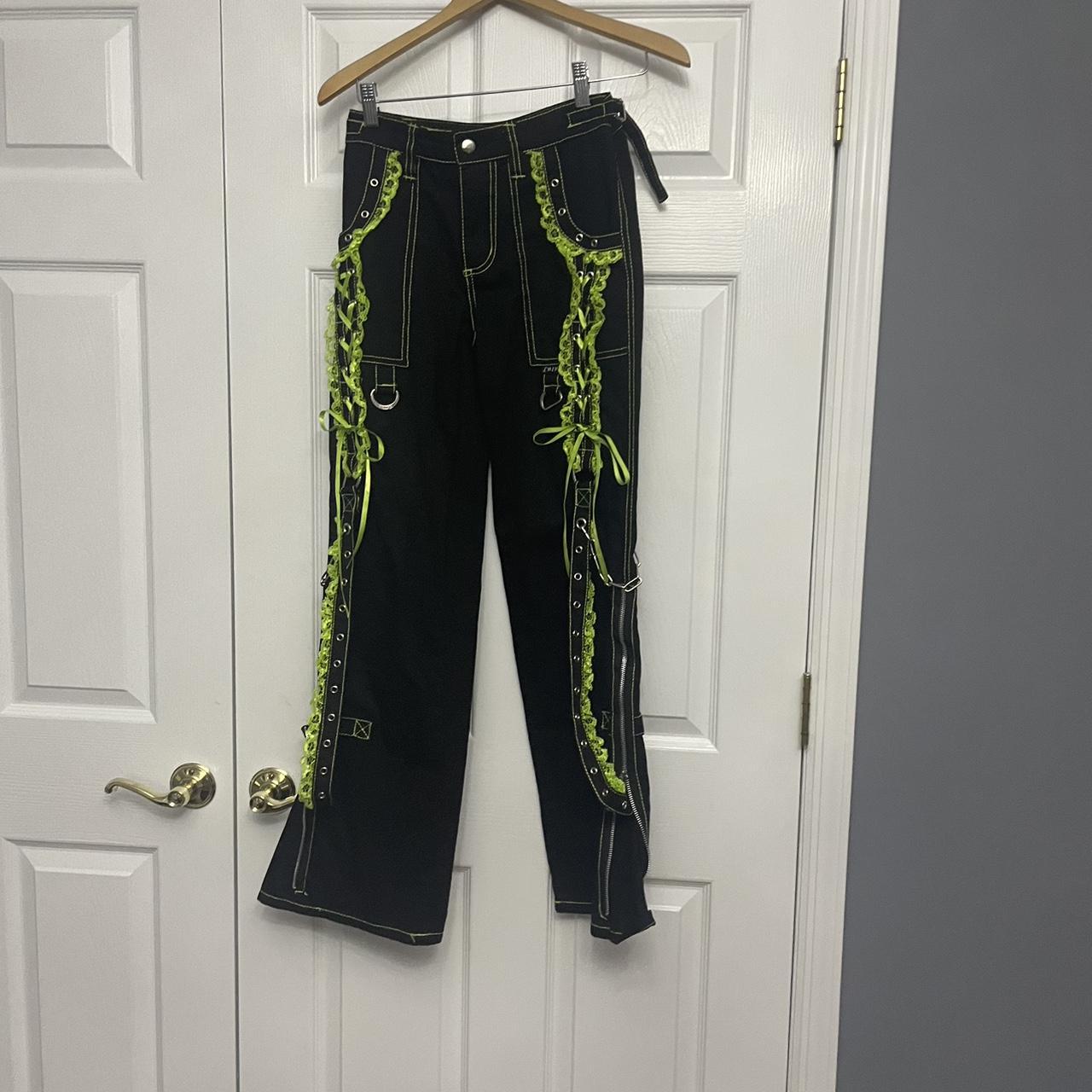 Tripp nyc lime green pants These are a men's style - Depop