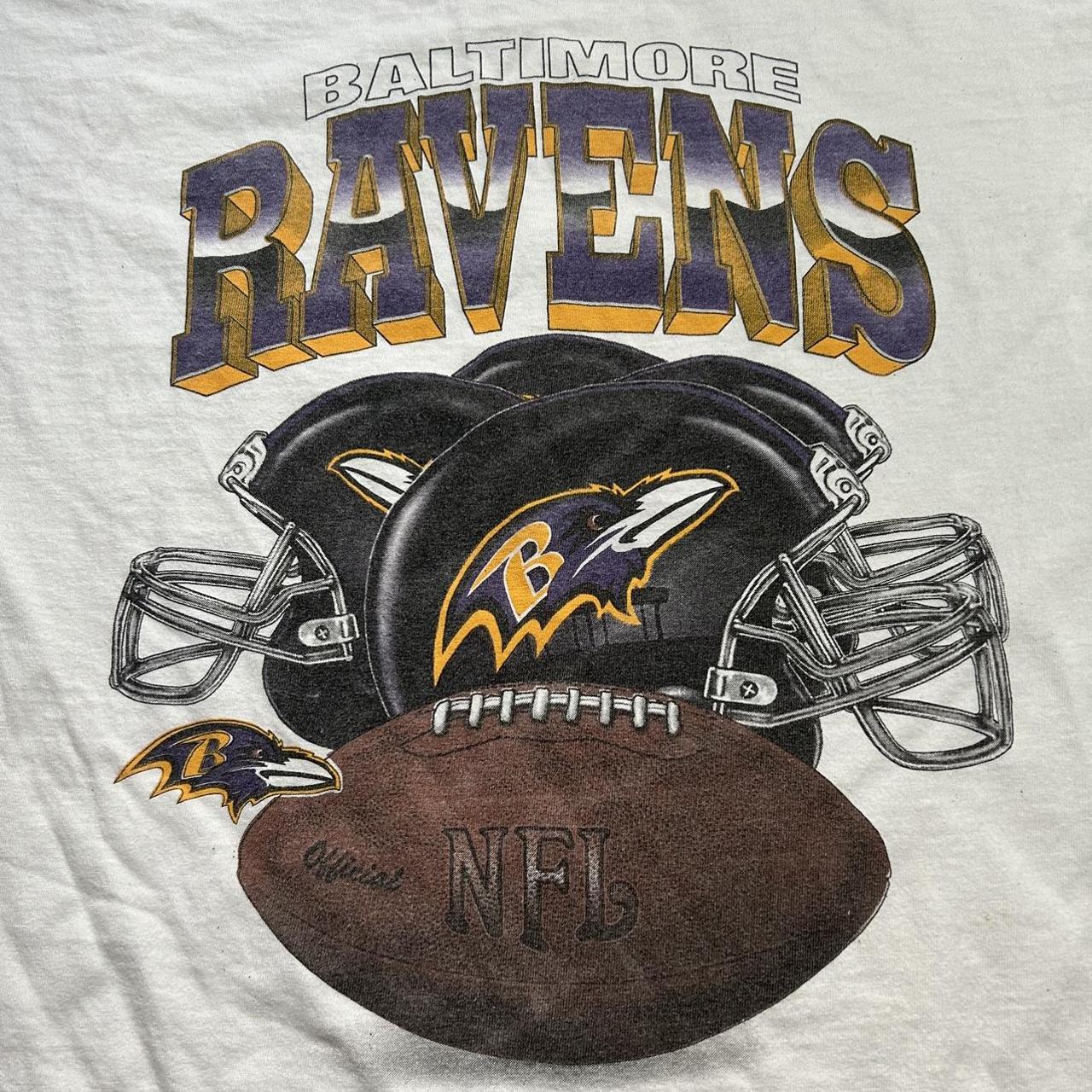 Vintage Baltimore Ravens T shirt Sized 2XL - Depop