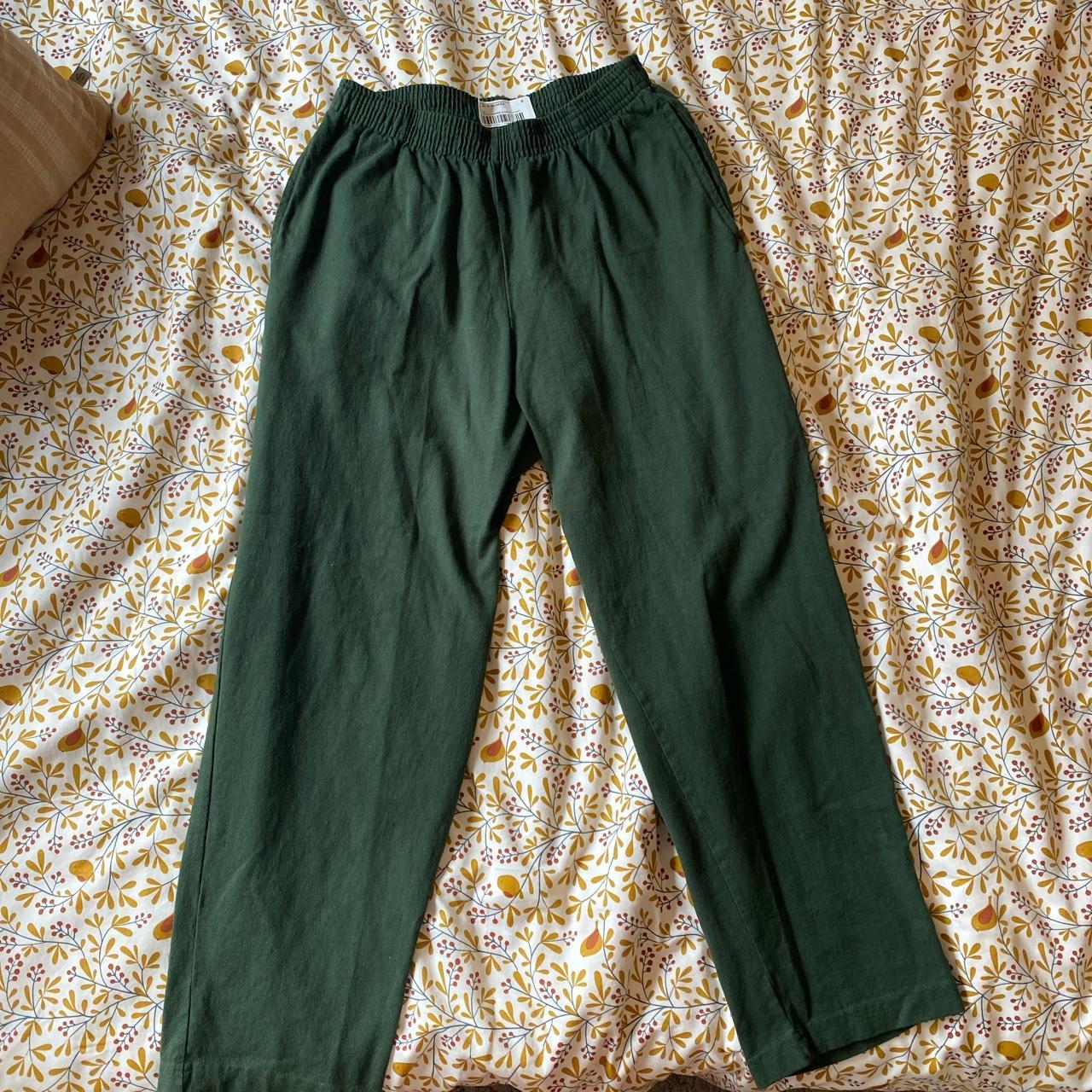American Apparel Women's Green Joggerstracksuits Depop