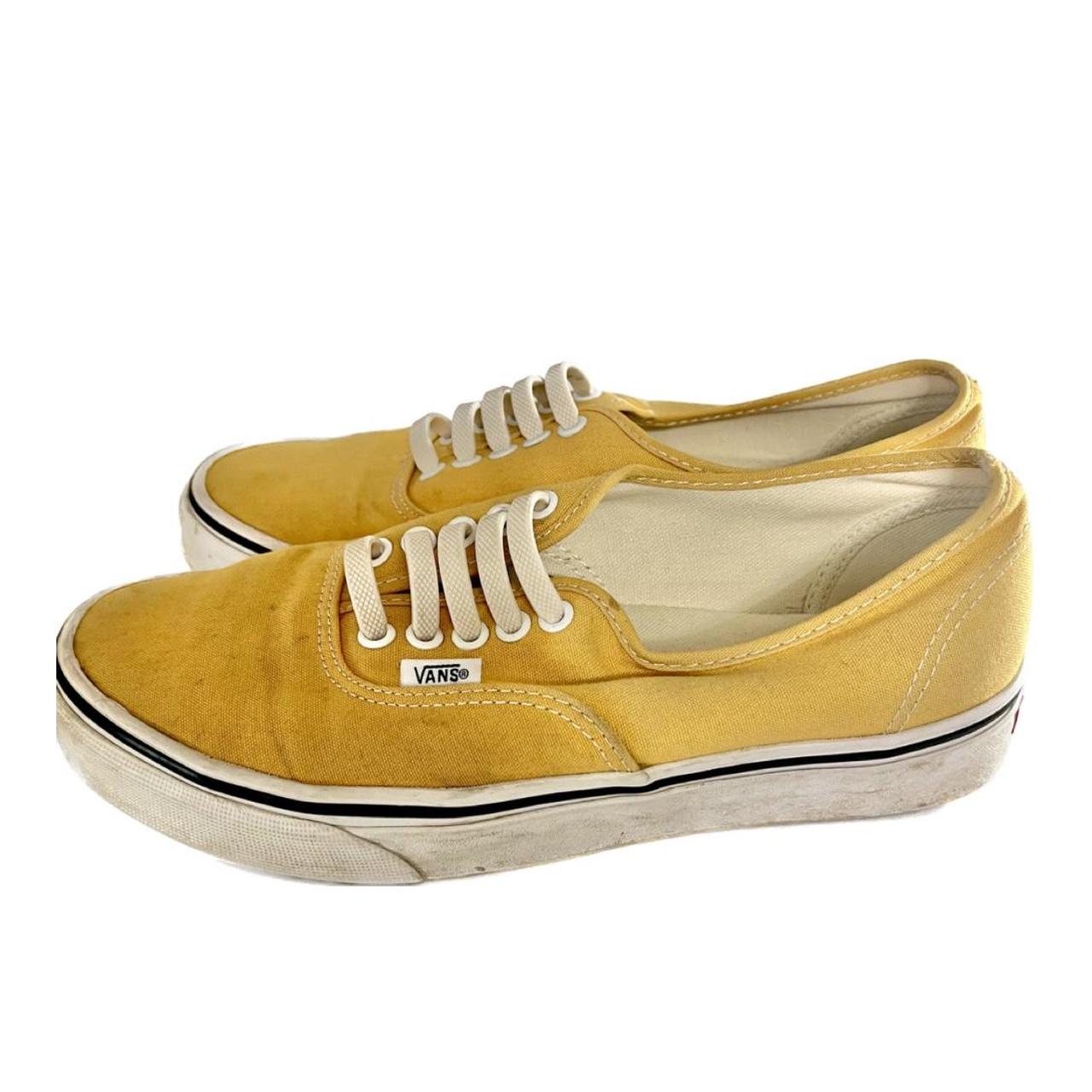 Mustard yellow sale vans womens