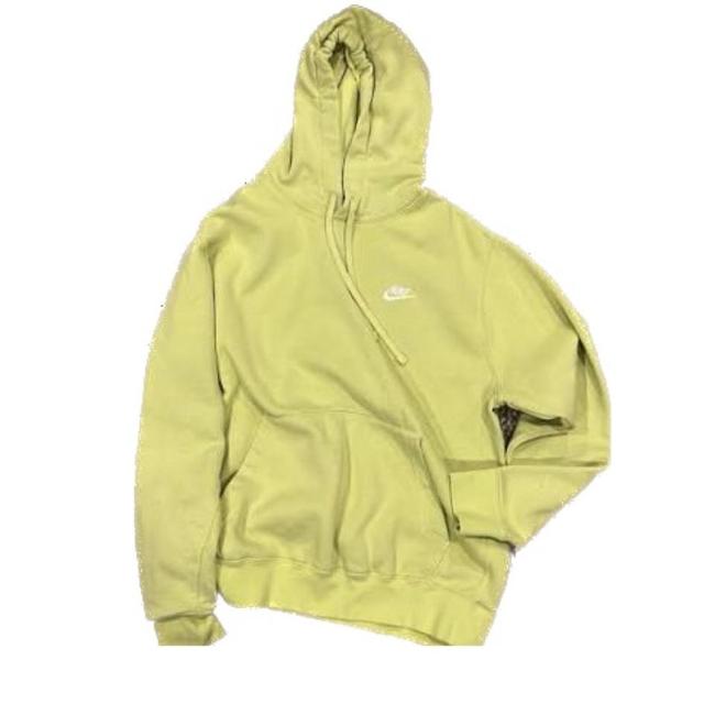 Pale yellow nike online sweatshirt