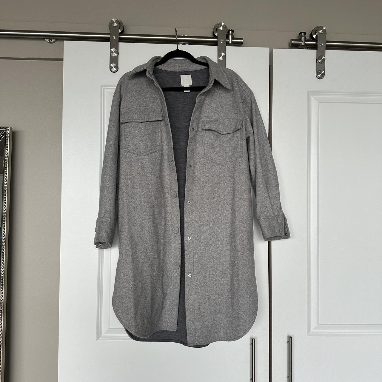 H&M long jacket super cute just have many similar... Depop