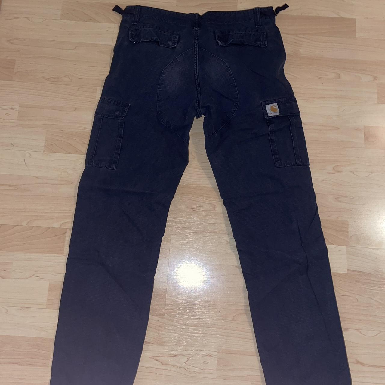 Carhartt Men's Blue Trousers | Depop