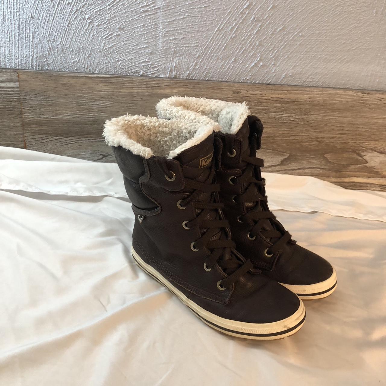 Keds droplet store leather boot