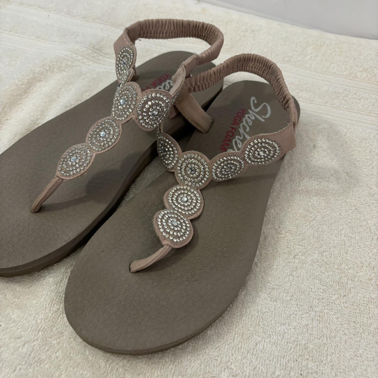 Skechers jeweled sandals online