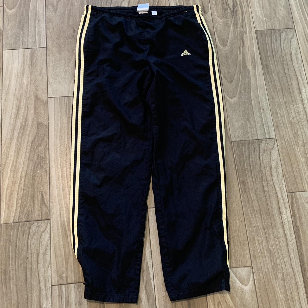 Black Gold Adidas Sweatpants See photos for... - Depop