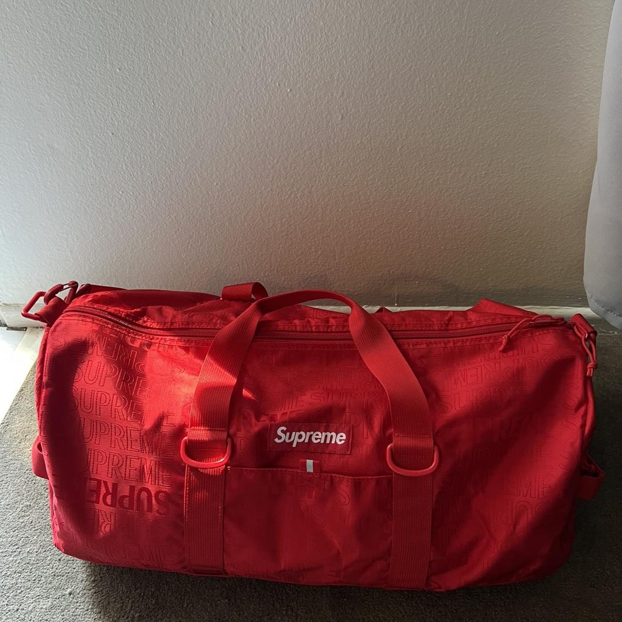 FS] Supreme SS/19 Red Duffle Bag Used only a few times. Great