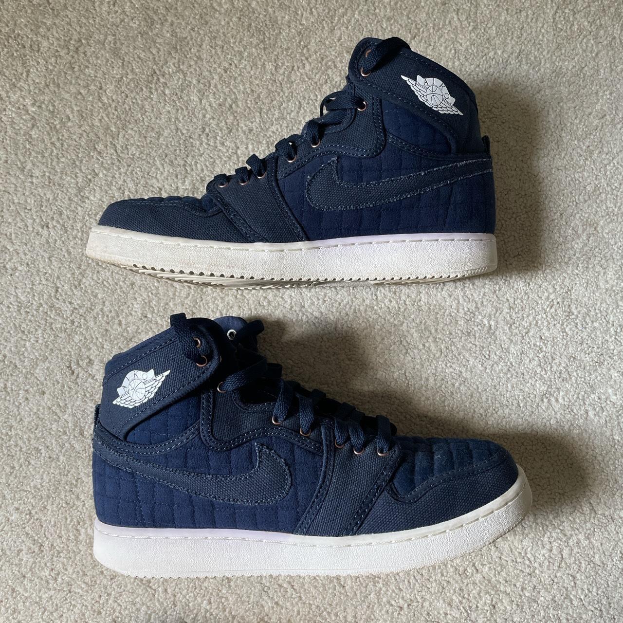 nike - air jordan 1 - KO high OG obsidian size is... - Depop