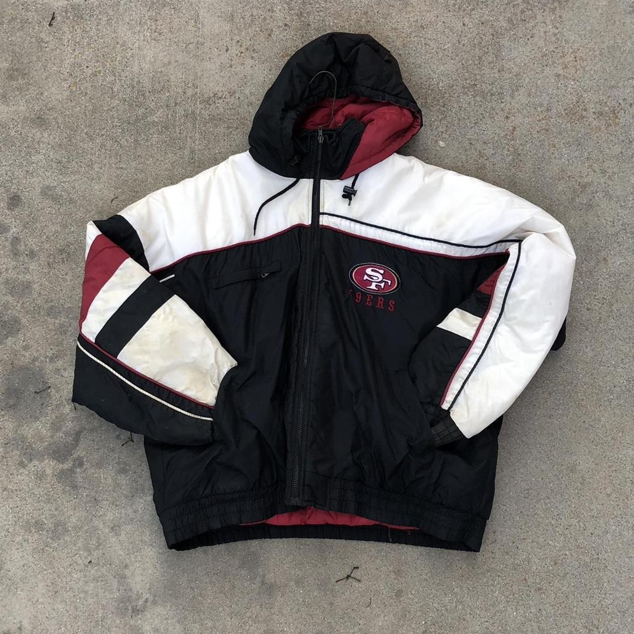 Vintage 90s Starter San Francisco 49ers Jacket Size - Depop