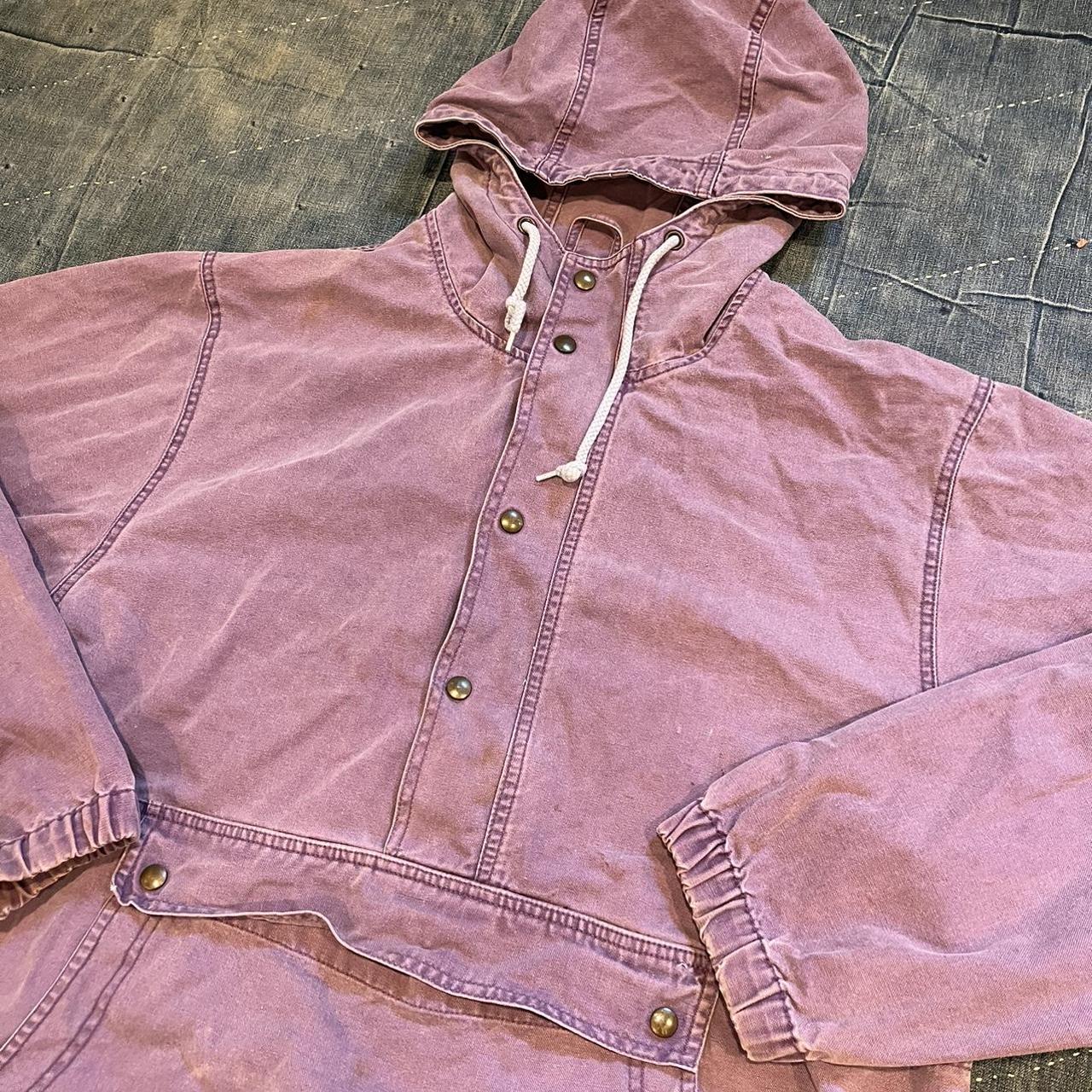 Retro Y2K Eddie Bauer Canvas Jacket Mens Size Large... Depop