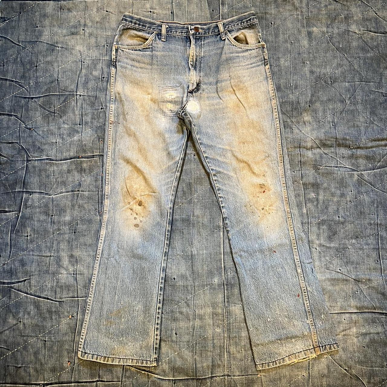 Vintage 70s/80s Gold Tab Rustler Jeans Mens Size...