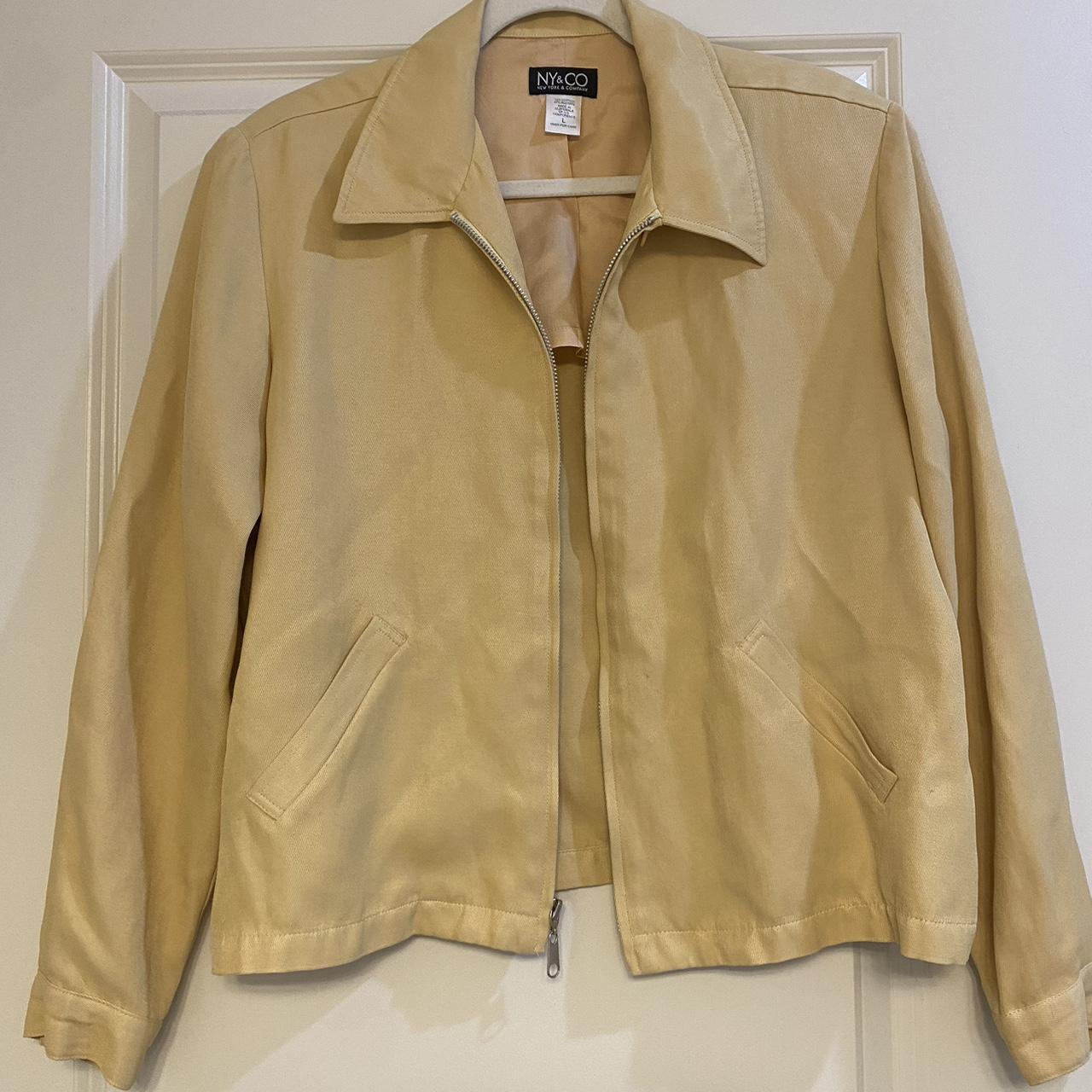 Women's Tan Jacket Depop