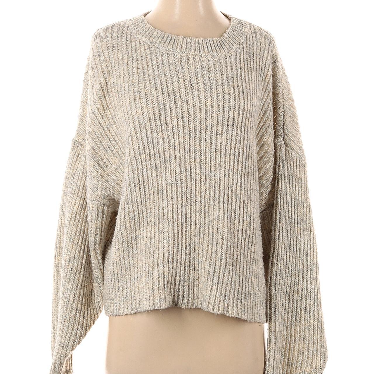 Tan pullover sweater sale