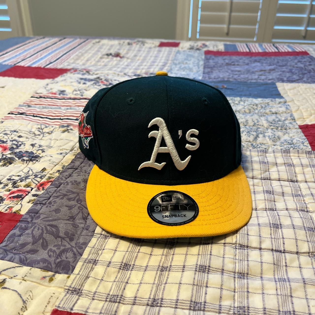 New Era Oakland Athletics Hat with World Series... - Depop