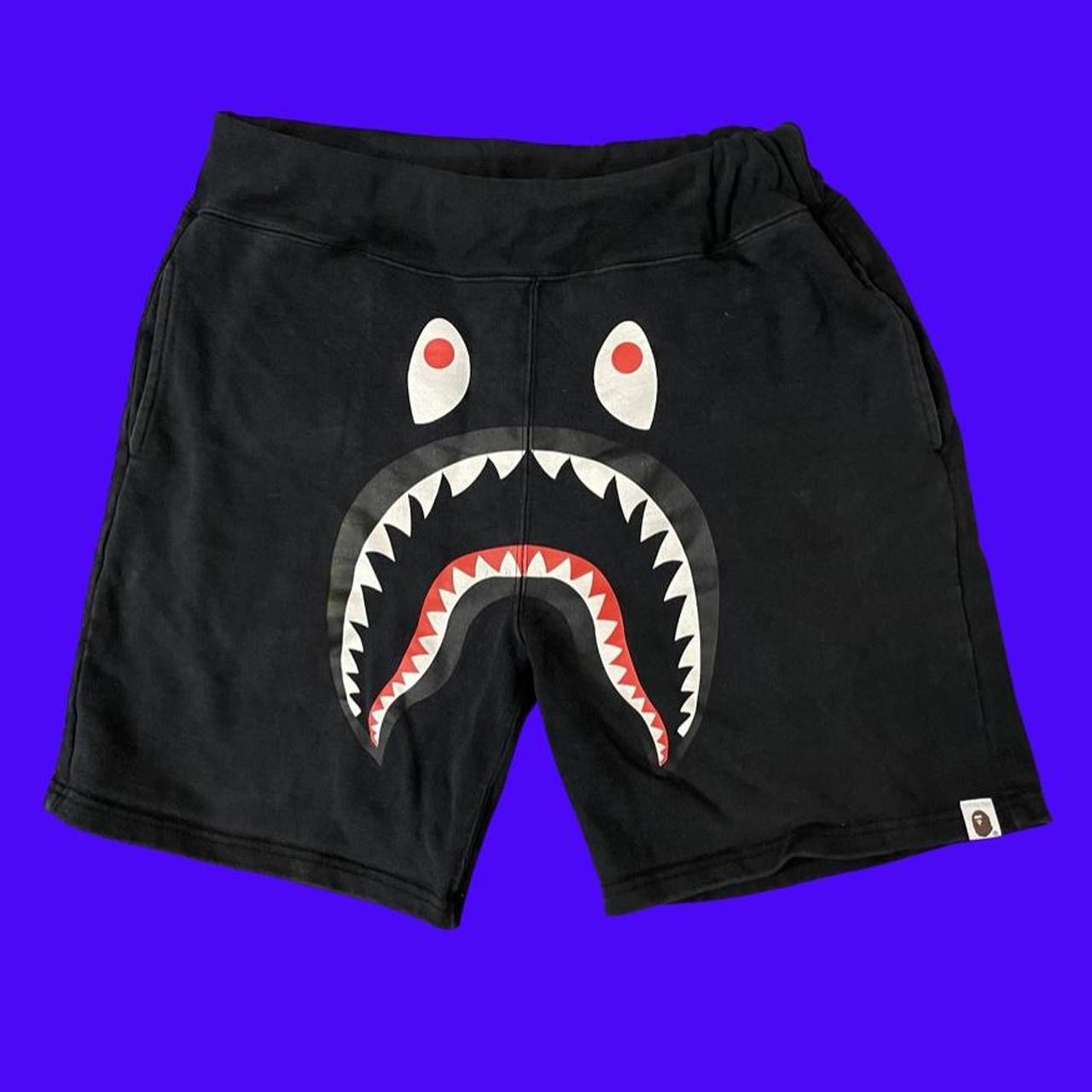 BAPE Men's Black Shorts | Depop