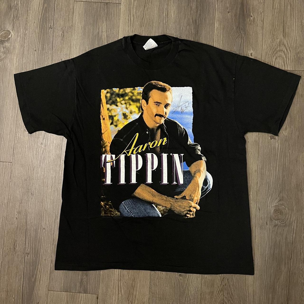 Aaron tippin fashion vintage concert tee