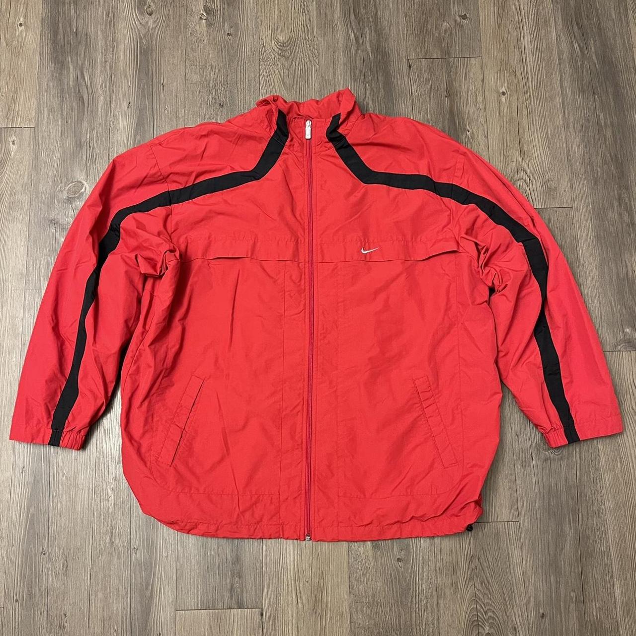 Nike Men's Lightweight Jacket - Red - XXL