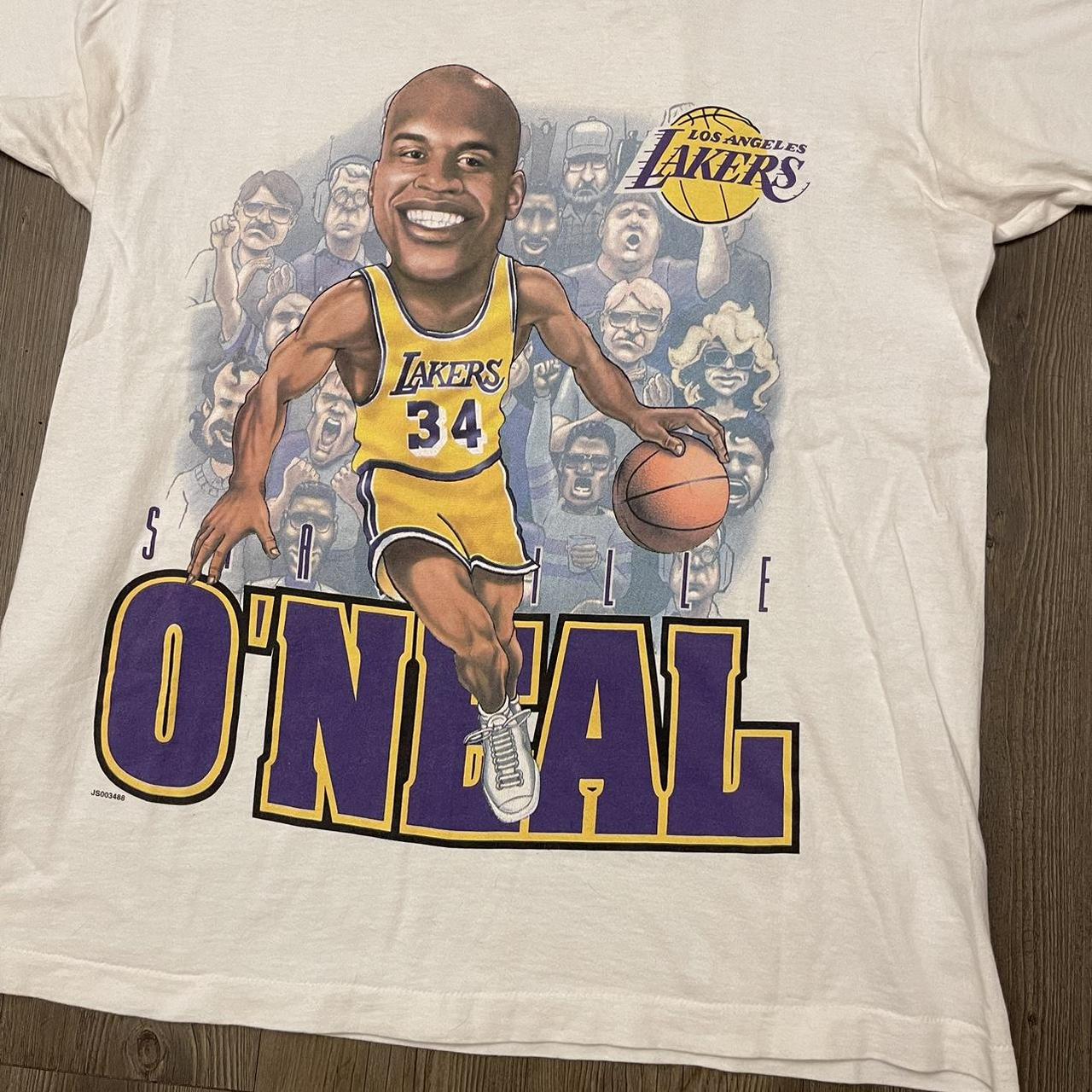 Vintage Shaquille O'Neal Los Angeles Lakers Jersey - Depop