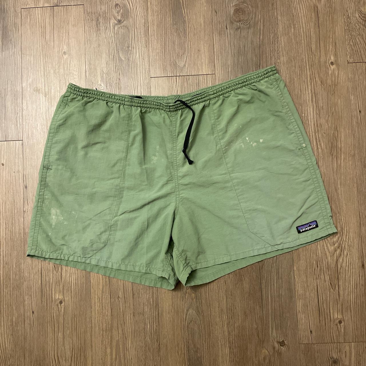 Patagonia Men's Green Shorts | Depop