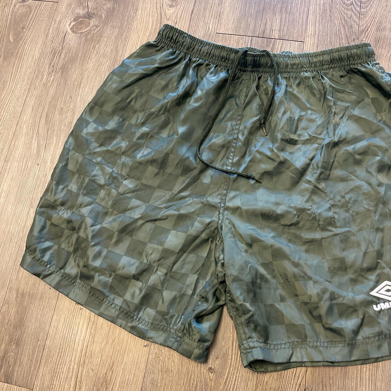 Umbro Men's Green Shorts | Depop