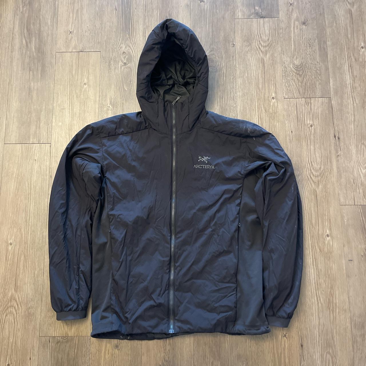 Authentic Arc’teryx Triple Black Atom LT Hoodie Size... - Depop