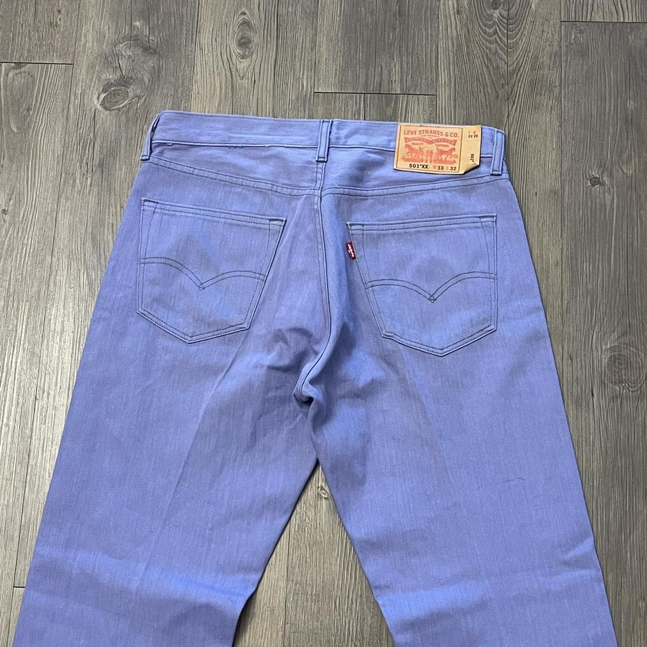 Purple jeans mens clearance levis