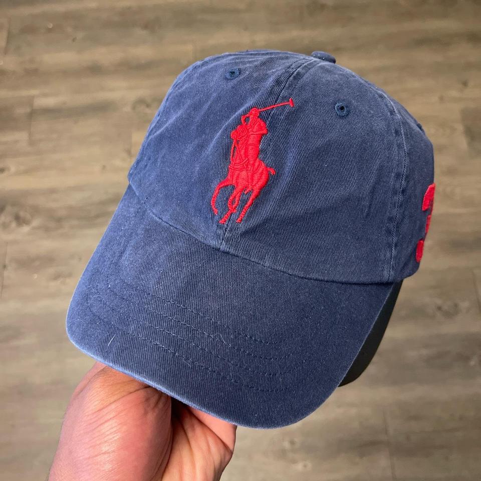 Vintage Y2K or 90s polo Ralph Lauren hat Leather - Depop