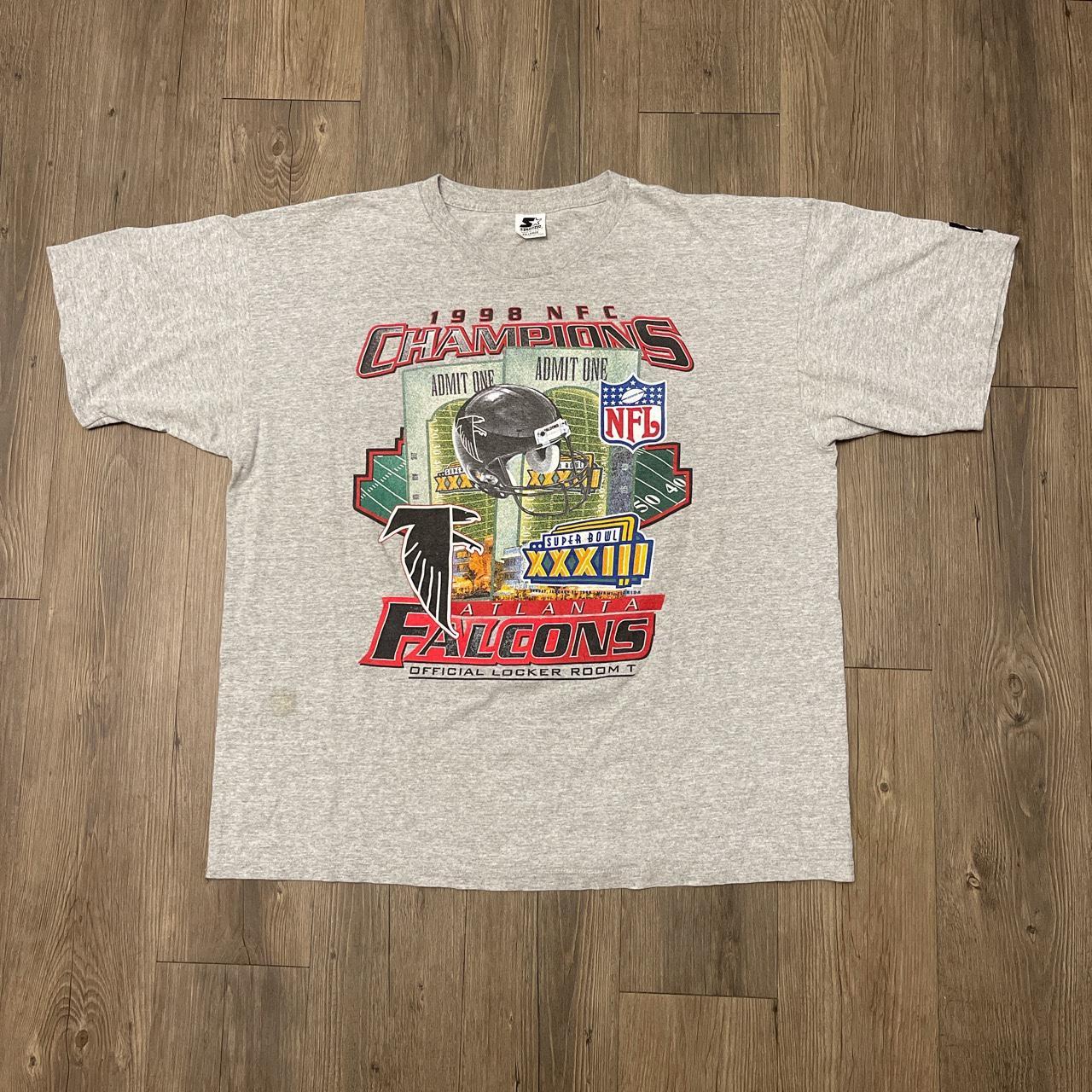 1998 NFC Champions Atlanta Falcons Starter T-Shirt - 2XL – The Vintage Store